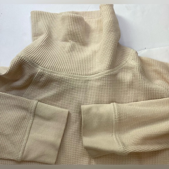 Everlane organic waffle cotton X-LARGE pullover - Picture 7 of 10